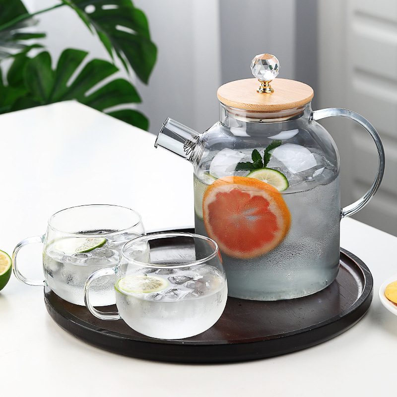 CHARMEBLEU Glass Teapot Urban Livin